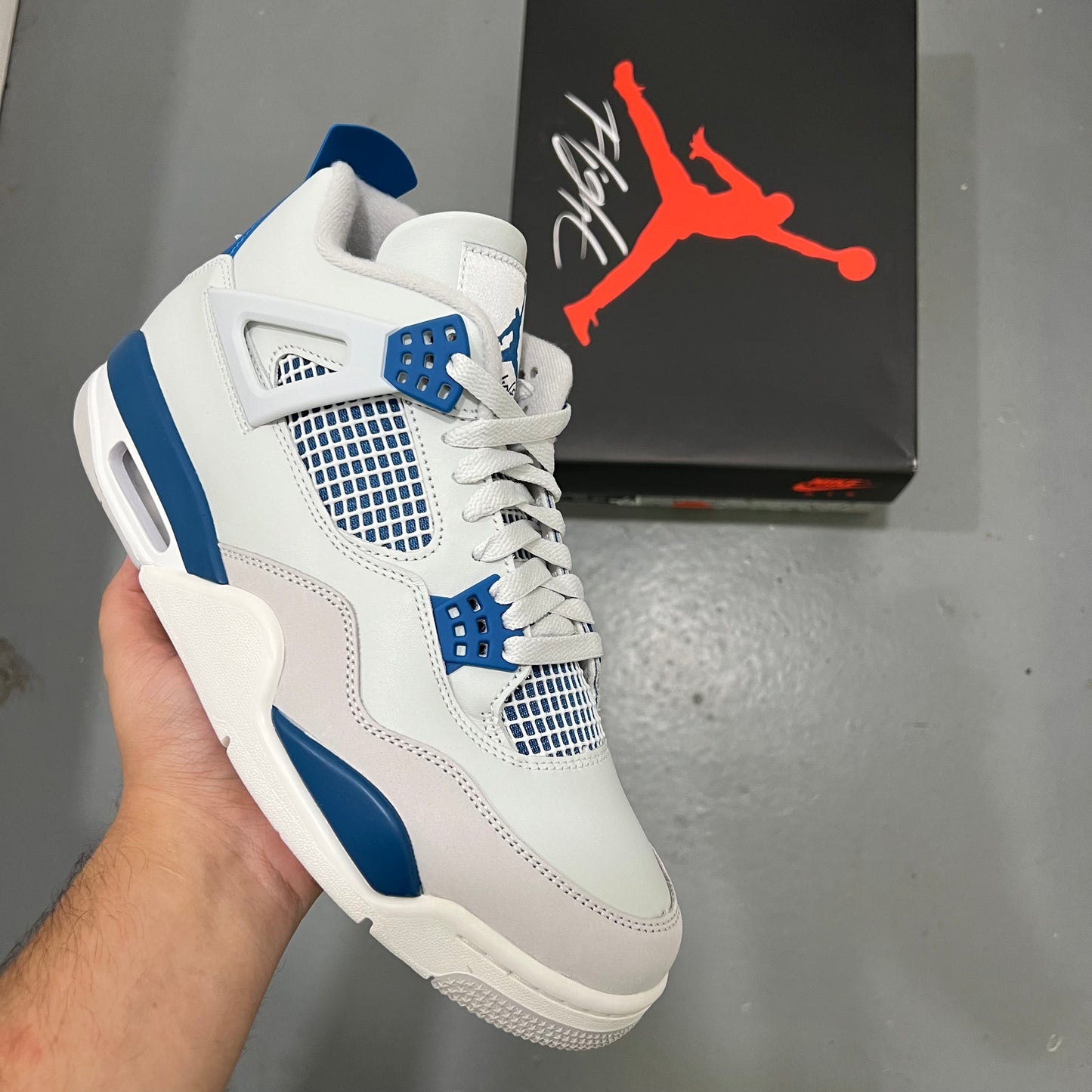 Jordan 4 “Military Blue” (Men’s)