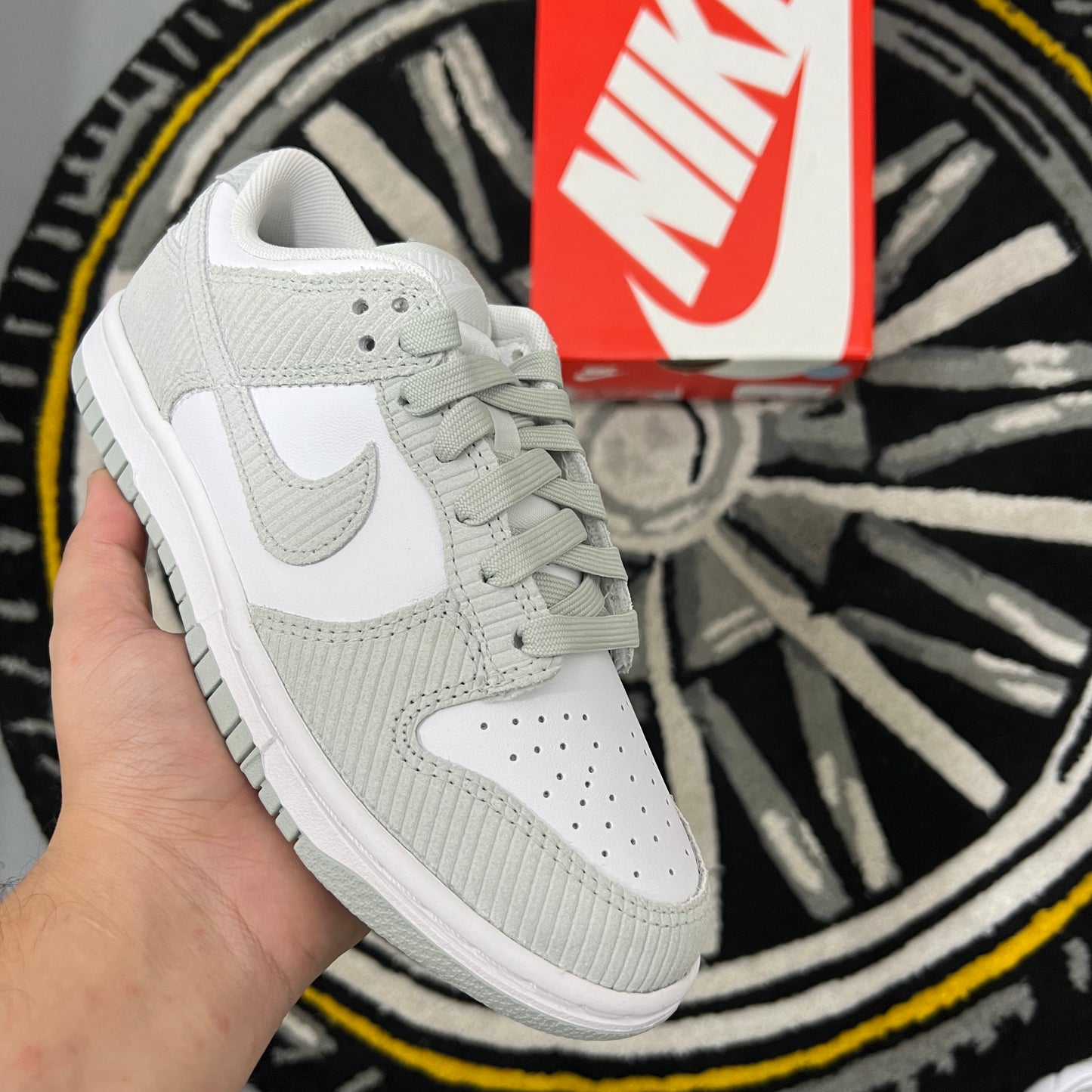 Nike Dunk Low “Silver Corduroy” (Women’s)