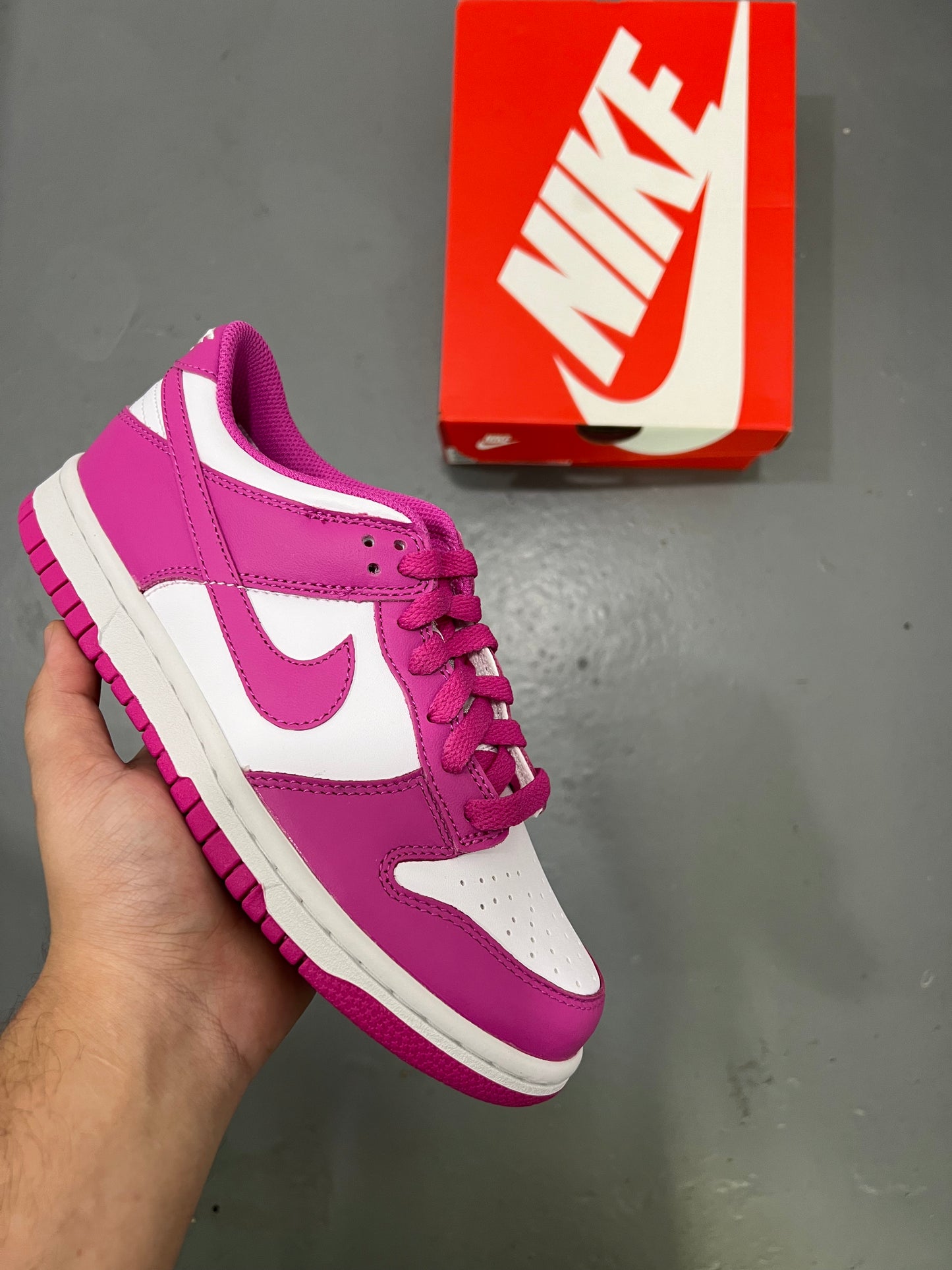 Nike Dunk Low “Active Fuchsia” (GS)