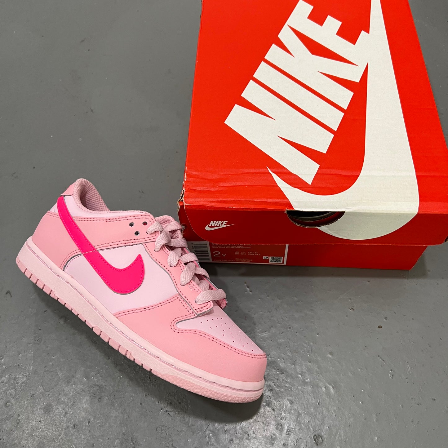 Nike Dunk Low “Triple Pink” (PS)